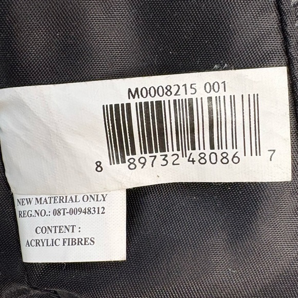 Marc Jacobs Black Nylon Crossbody Messenger Bag Leather Trim Silver Hardware - Picture 6 of 13